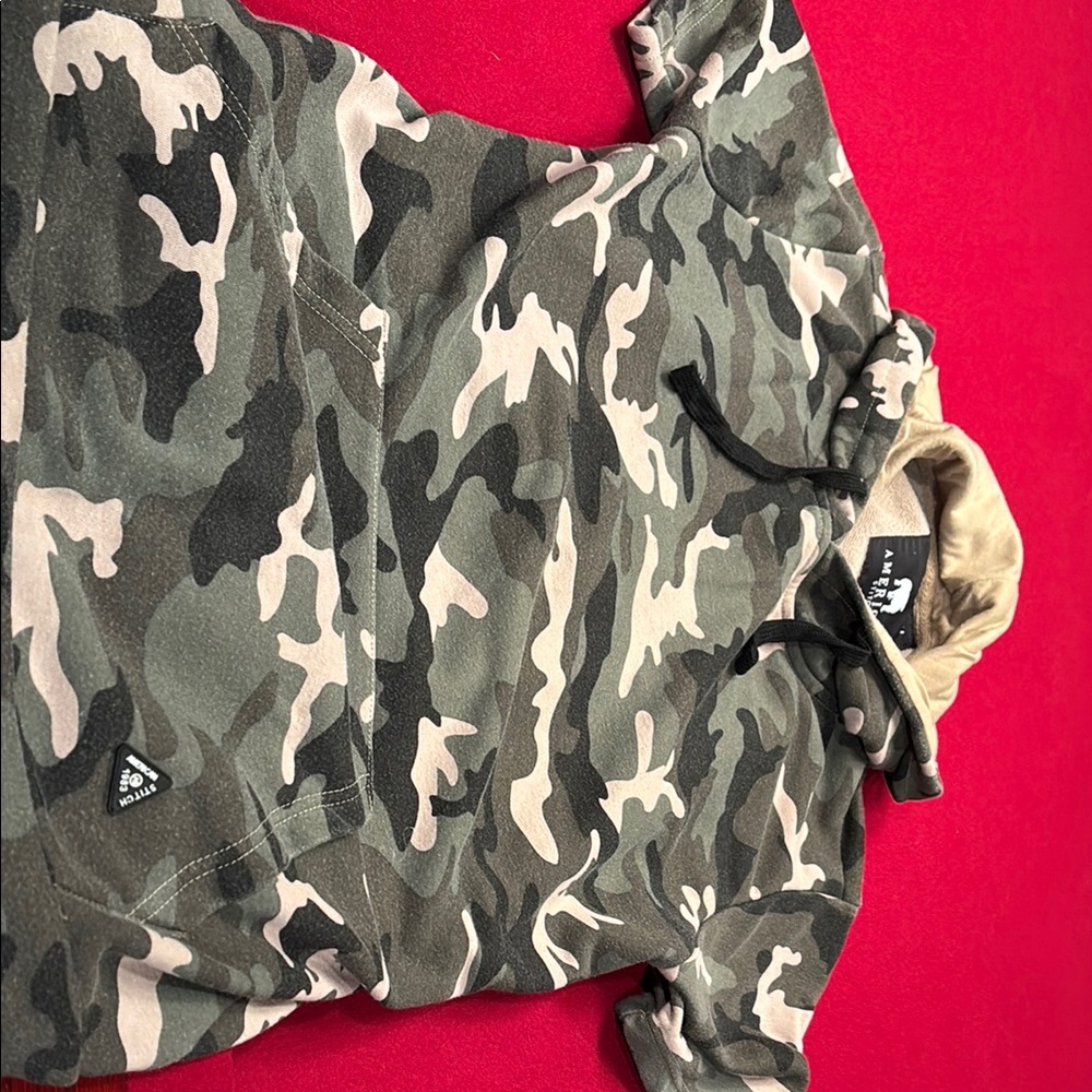 American Stitch Camouflage Hoodie